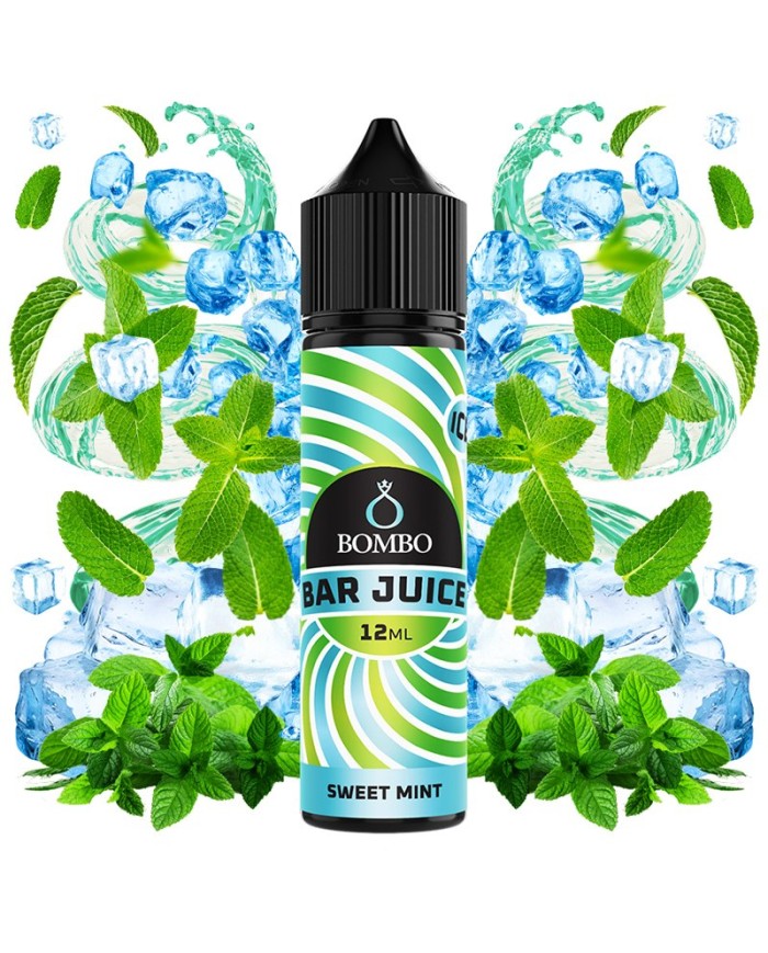 Longfill SWEET MINT ICE Bar Juice By Bombo