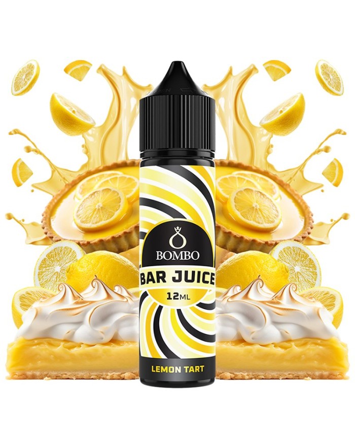 Longfill LEMON TART Bar Juice By Bombo