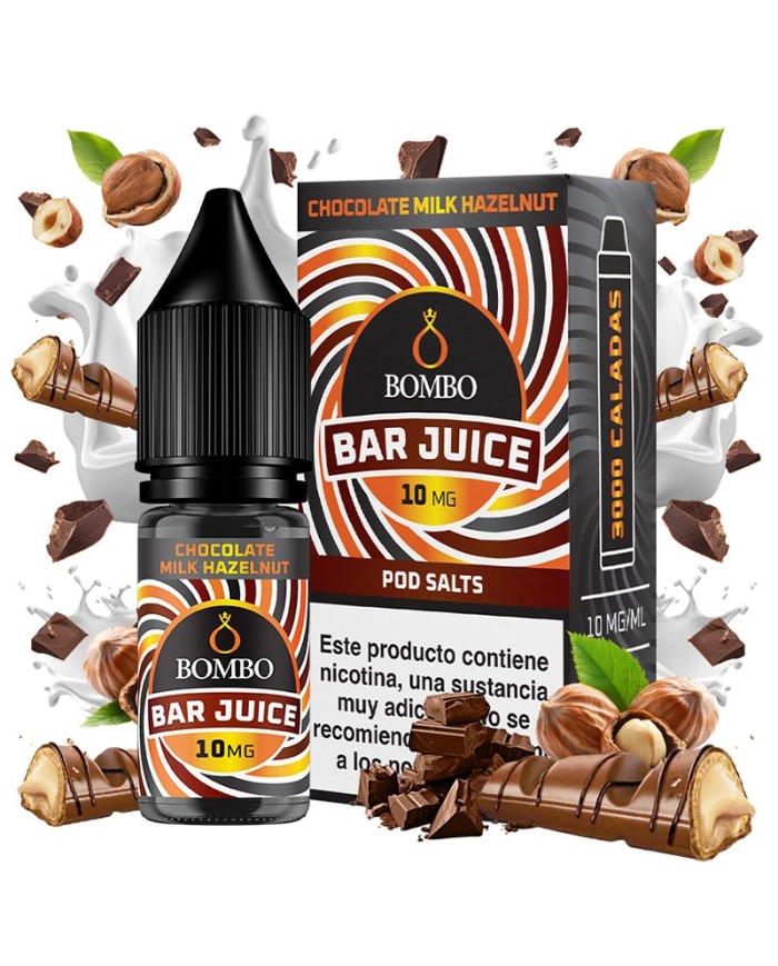 Sales CHOCOLATE MILK HAZELNUT Bar Juice By Bombo