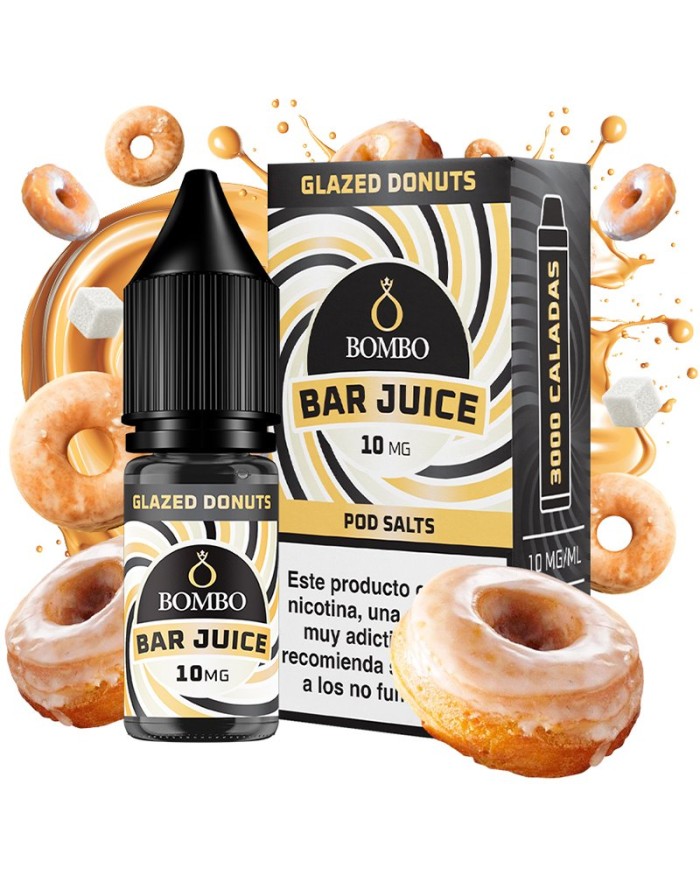 Sales GLAZED DONUTS Bar Juice By Bombo