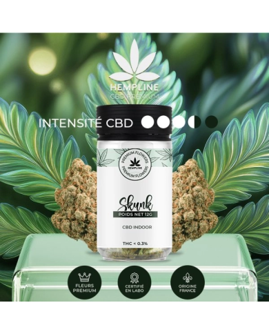 Flores SKUNK 12Gr. Cbd Hempline Flores SKUNK 12Gr. Cbd Hempline
