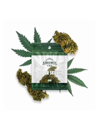 Flores SUPER SKUNK 2Gr. Cbd Greeneo Flores SUPER SKUNK 2Gr. Cbd Greeneo