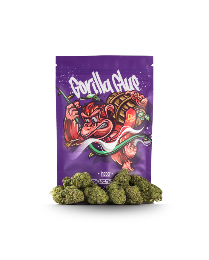 Flores GORILLA GLUE Cbd Happy Flowers