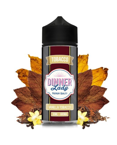 Longfill VANILLA TOBACCO 30ML. Dinner Lady Longfill VANILLA TOBACCO 30ML. Dinner Lady