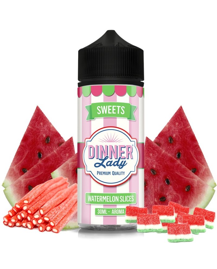 Longfill WATERMELON SLICES 30ML. Dinner Lady