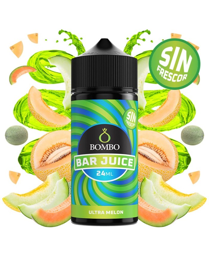 Longfill ULTRA MELON SIN FRIO 24ML. Bar Juice By Bombo