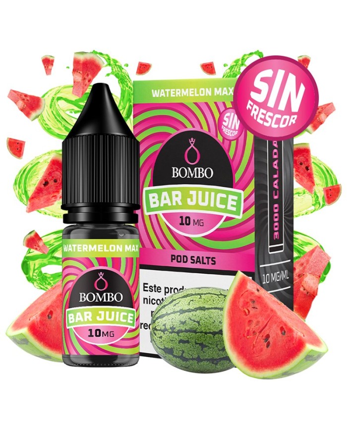 Sales WATERMELON MAX SIN FRIO Bar Juice By Bombo