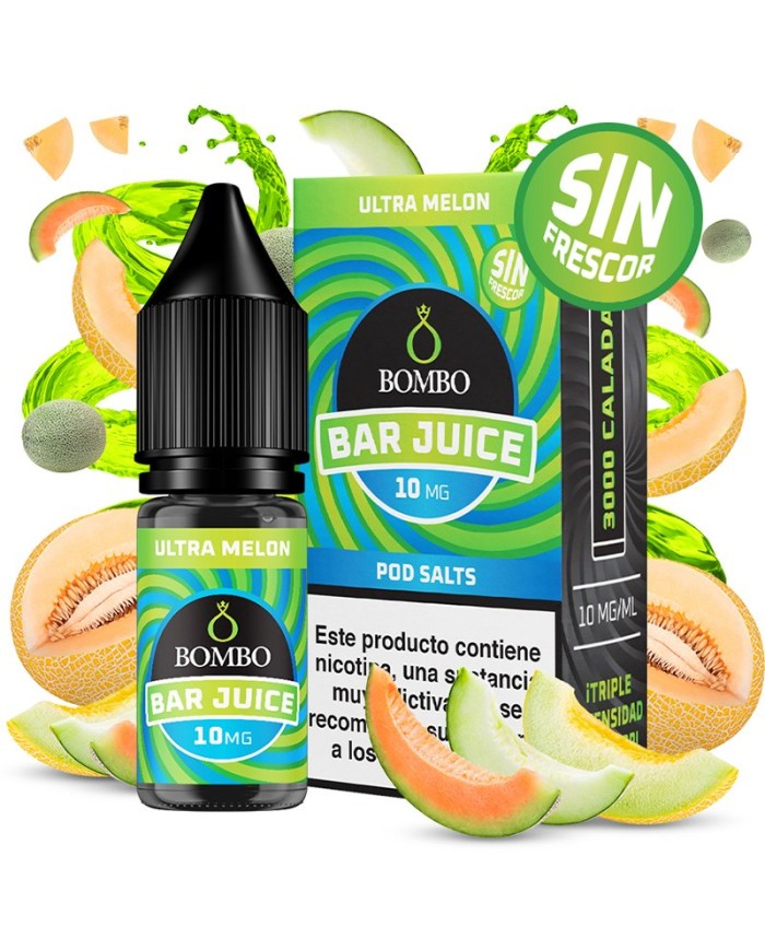 Sales ULTRA MELON SIN FRIO Bar Juice By Bombo