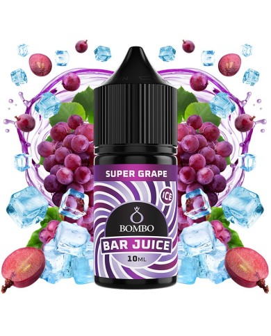 Longfill SUPER GRAPE ICE 10ML. Bar Juice By Bombo Longfill SUPER GRAPE ICE 10ML. Bar Juice By Bombo