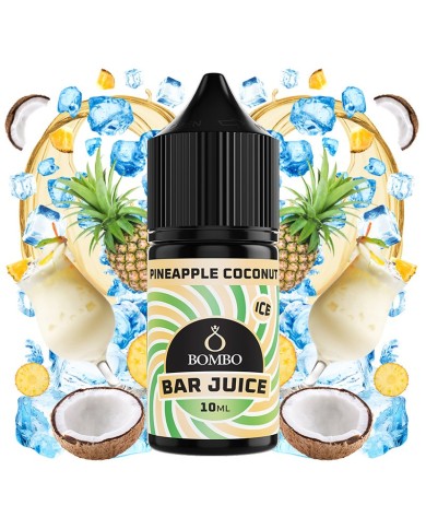 Longfill PINEAPPLE COCONUT ICE 10ML. Bar Juice By Bombo Longfill PINEAPPLE COCONUT ICE 10ML. Bar Juice By Bombo