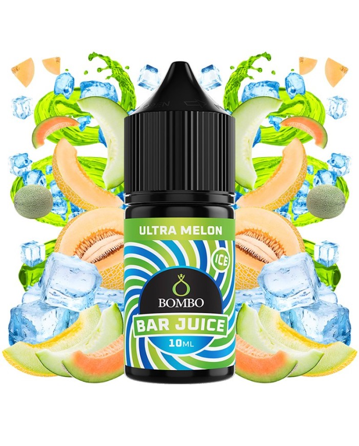 Longfill ULTRA MELON ICE 10ML. Bar Juice By Bombo Longfill ULTRA MELON ICE 10ML. Bar Juice By Bombo
