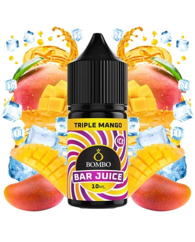 Longfill TRIPLE MANGO ICE 10ML. Bar Juice By Bombo Longfill TRIPLE MANGO ICE 10ML. Bar Juice By Bombo