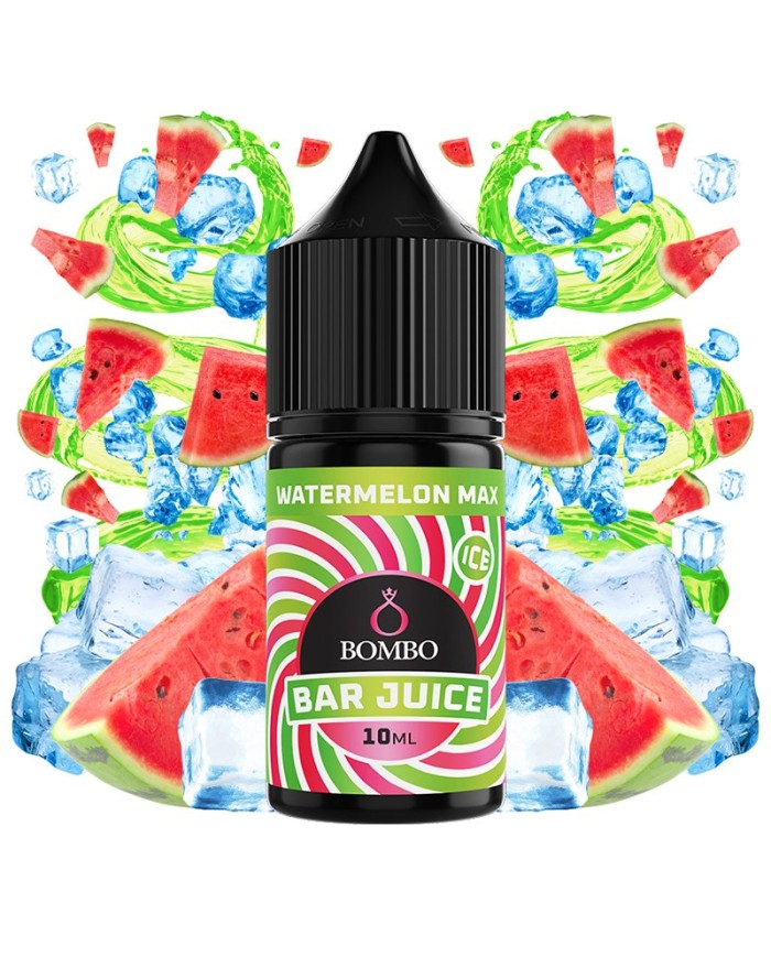 Longfill WATERMELON MAX ICE 10ML. Bar Juice By Bombo Longfill WATERMELON MAX ICE 10ML. Bar Juice By Bombo