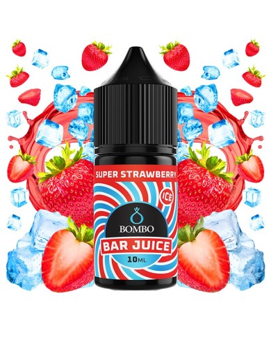 Longfill SUPER STRAWBERRY ICE 10ML. Bar Juice By Bombo Longfill SUPER STRAWBERRY ICE 10ML. Bar Juice By Bombo