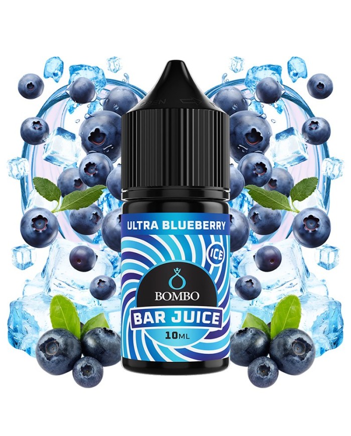 Longfill ULTRA BLUEBERRY ICE 10ML. Bar Juice By Bombo Longfill ULTRA BLUEBERRY ICE 10ML. Bar Juice By Bombo