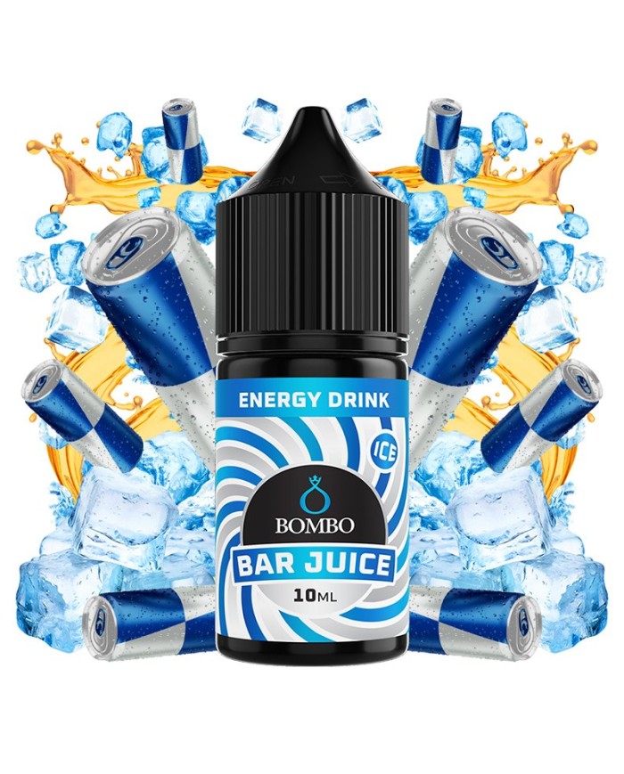 Longfill ENERGY DRINK ICE 10ML. Bar Juice By Bombo Longfill ENERGY DRINK ICE 10ML. Bar Juice By Bombo