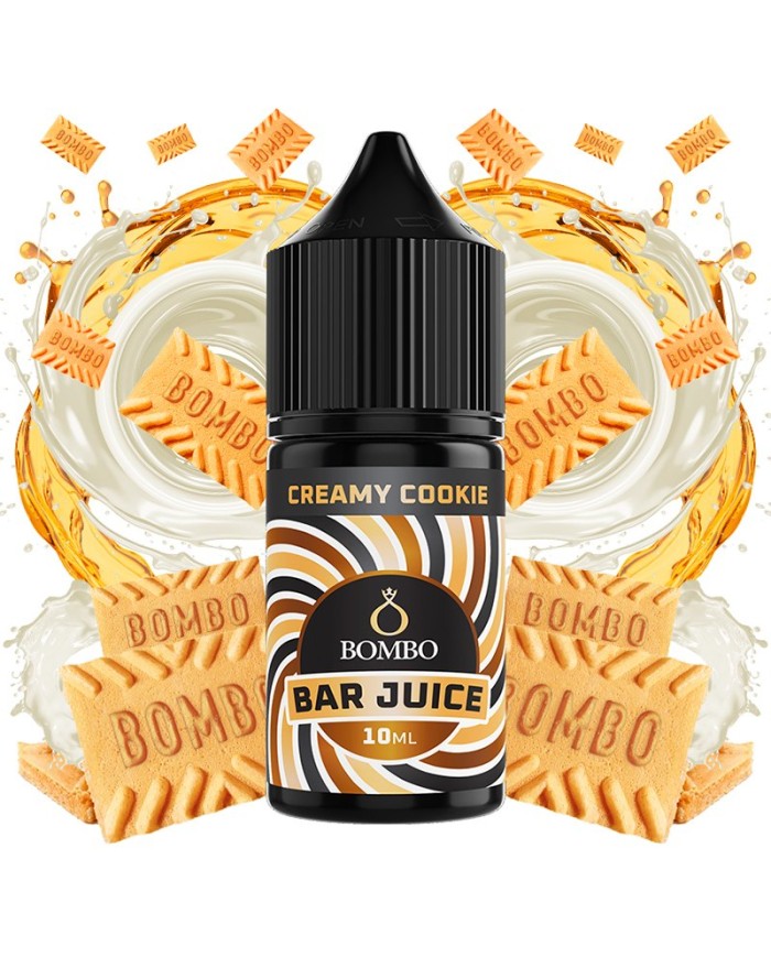 Longfill CREAMY COOKIE 10ML. Bar Juice By Bombo Longfill CREAMY COOKIE 10ML. Bar Juice By Bombo
