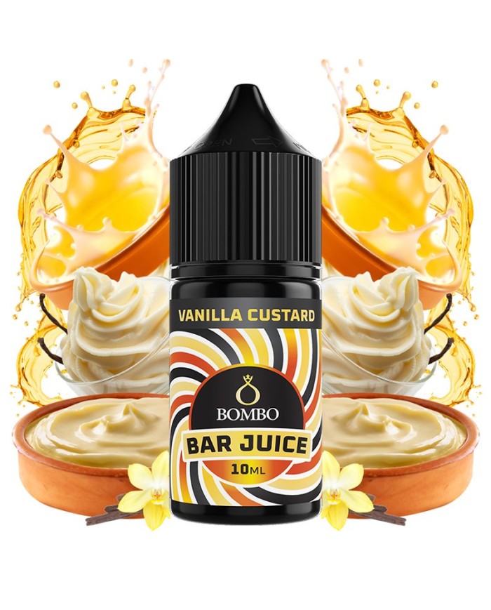 Longfill VANILLA CUSTARD 10ML. Bar Juice By Bombo Longfill VANILLA CUSTARD 10ML. Bar Juice By Bombo