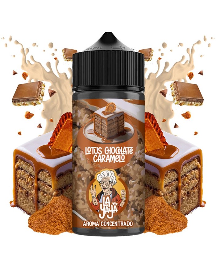 Longfill LOTUS CHOCOLATE CARAMELO 30Ml La Yaya