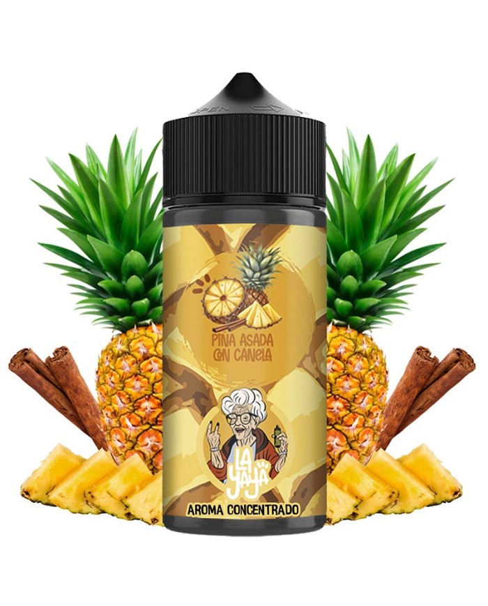 Longfill PIÑA ASADA CON CANELA 30Ml La Yaya
