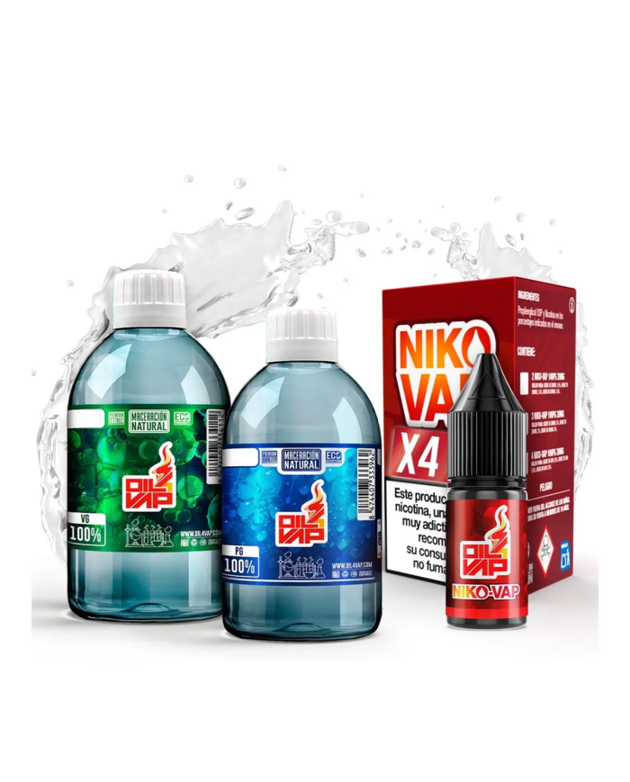 Pack Base 50VG/50PG 1.5Mg. 500ML. Oil4Vap