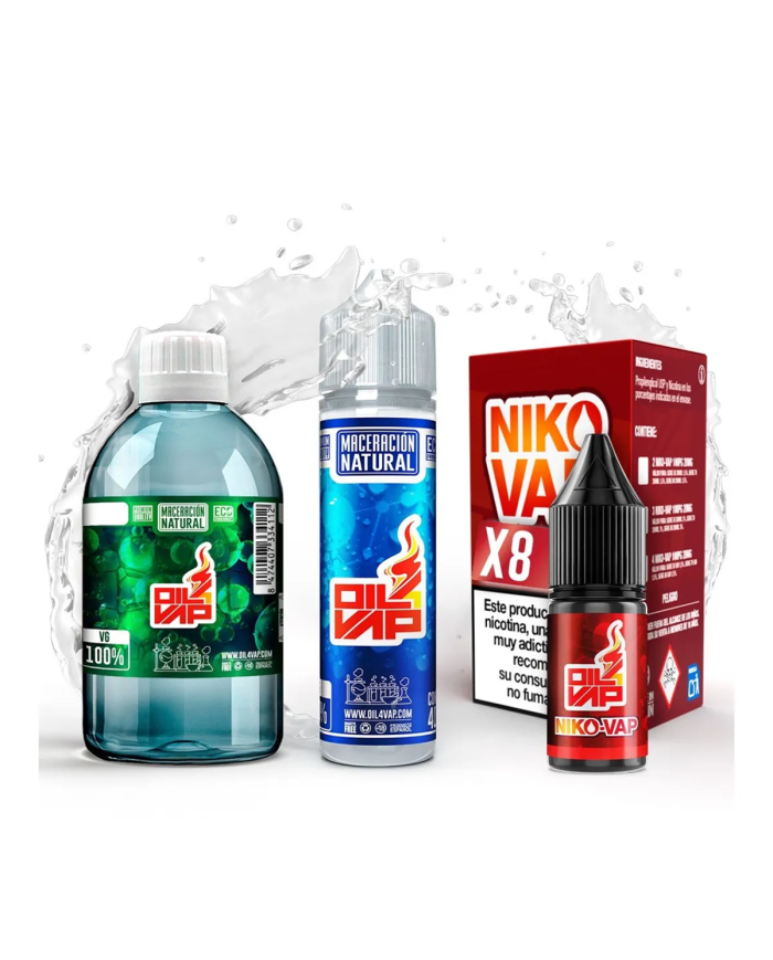 Pack Base 70VG/30PG 3Mg. 500ML. Oil4Vap