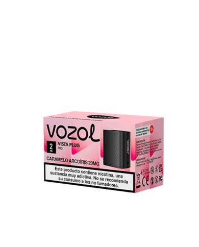Vozol VISTA PLUG CARAMELO ARCOIRIS 2+10 Cartuchos