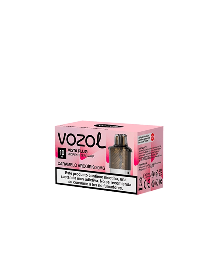 Vozol VISTA PLUG CARAMELO ARCOIRIS 2+10 Cartucho