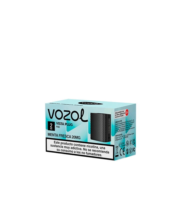 Vozol VISTA PLUG MENTA FRESCA 2+10 Cartucho