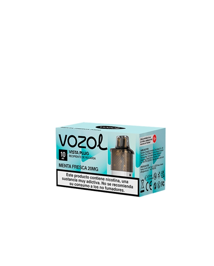Vozol VISTA PLUG MENTA FRESCA 2+10 Cartucho