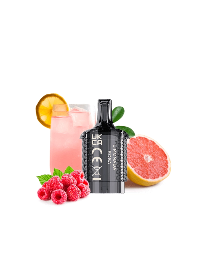 Vozol VISTA PLUG LIMONADA ROSA 2+10 Cartucho