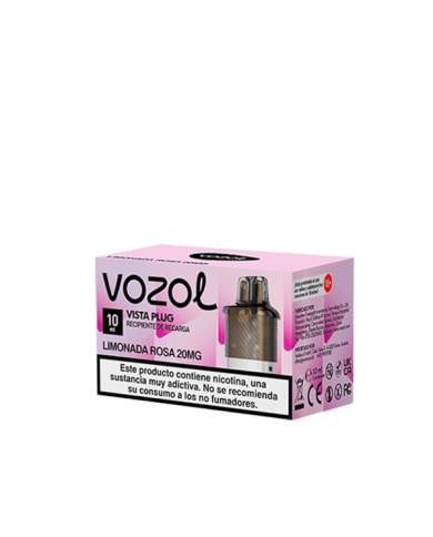 Vozol VISTA PLUG LIMONADA ROSA 2+10 Cartucho Vozol VISTA PLUG LIMONADA ROSA 2+10 Cartucho