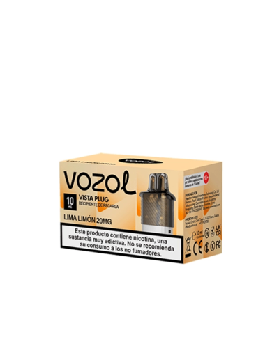 Vozol VISTA PLUG LIMA LIMON 2+10 Cartucho Vozol VISTA PLUG LIMA LIMON 2+10 Cartucho
