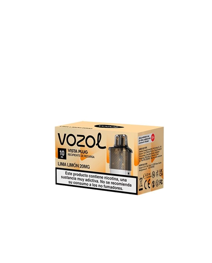 Vozol VISTA PLUG LIMA LIMON 2+10 Cartucho