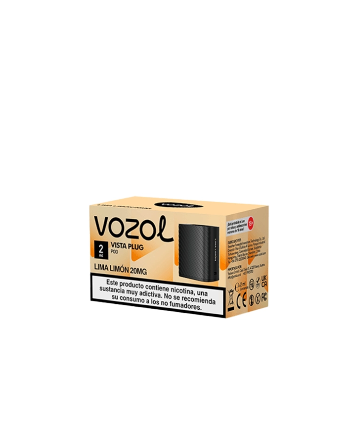 Vozol VISTA PLUG LIMA LIMON 2+10 Cartucho