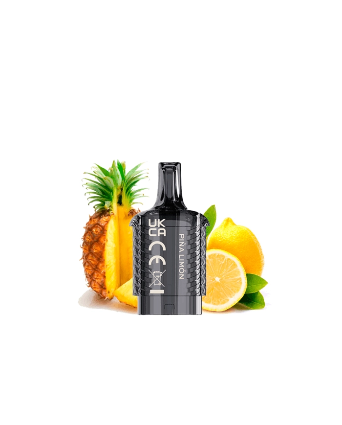 Vozol VISTA PLUG PIÑA LIMON 2+10 Cartucho