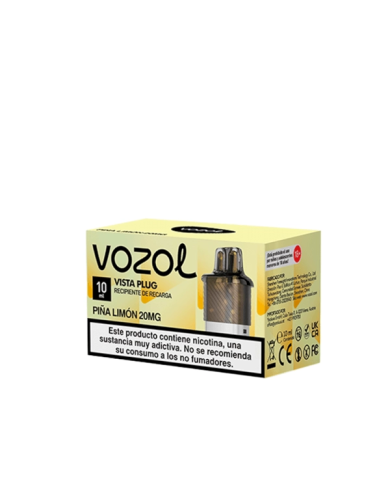 Vozol VISTA PLUG PIÑA LIMON 2+10 Cartucho Vozol VISTA PLUG PIÑA LIMON 2+10 Cartucho