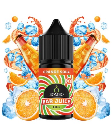 Longfill ORANGE SODA ICE 10ML. Bar Juice By Bombo