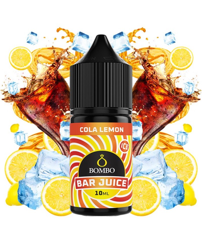Longfill COLA LEMON ICE 10ML. Bar Juice By Bombo