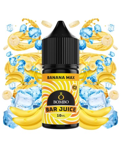Longfill BANANA MAX ICE 10ML. Bar Juice By Bombo Longfill BANANA MAX ICE 10ML. Bar Juice By Bombo
