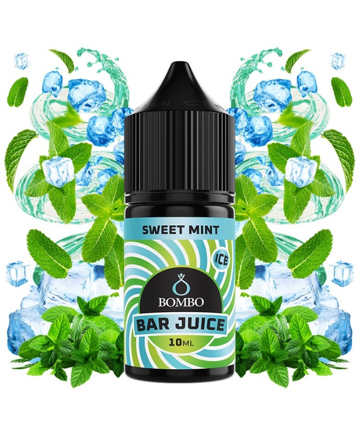 Longfill SWEET MINT ICE 10ML. Bar Juice By Bombo
