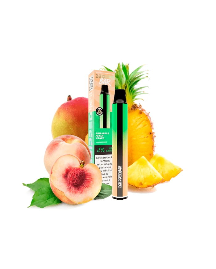 Dripped Bar PINEAPPLE PEACH MANGO 800 PUFFS Pod Desechable