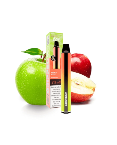 Dripped Bar DOUBLE APPLE 800 PUFFS Pod Desechable Dripped Bar DOUBLE APPLE 800 PUFFS Pod Desechable