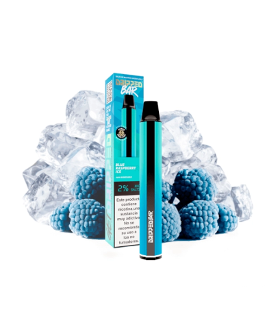 Dripped Bar BLUE RASPBERRY ICE 800 PUFFS Pod Desechable Dripped Bar BLUE RASPBERRY ICE 800 PUFFS Pod Desechable