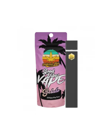 Vaper Desechable GELATO STV California Style Hemp Vaper Desechable GELATO STV California Style Hemp