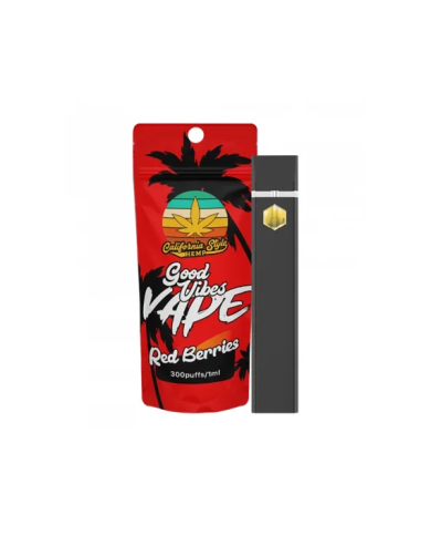 Vaper Desechable RED BERRIES STV California Style Hemp