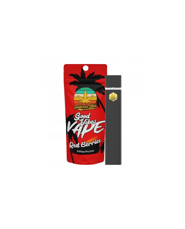 Vaper Desechable RED BERRIES STV California Style Hemp