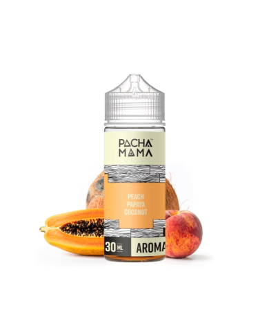 Longfill PEACH PAPAYA COCONUT 30ML Pachamama Longfill PEACH PAPAYA COCONUT 30ML Pachamama