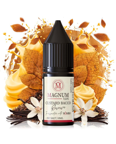 Sales CUSTARD BACO RESERVE Magnum Vape Sales CUSTARD BACO RESERVE Magnum Vape