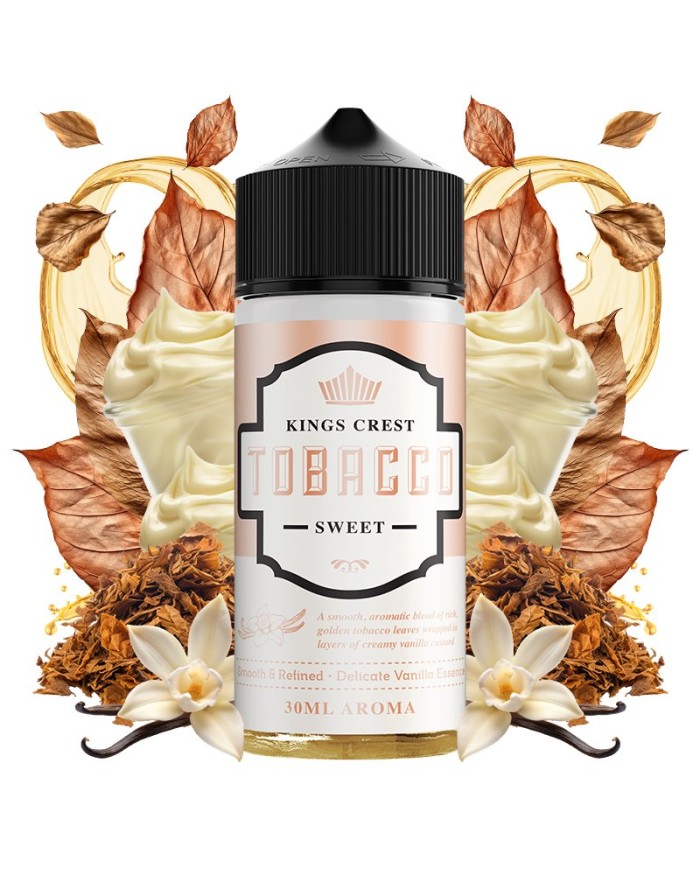 Longfill TOBACCO SWEET 30ML. Kings Crest